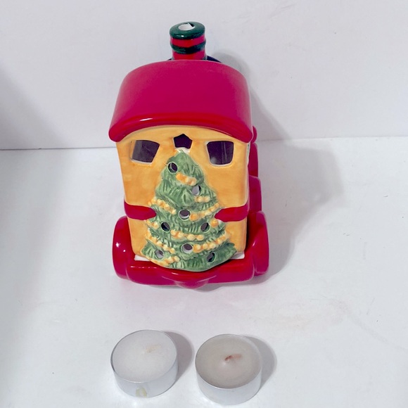 Pfaltzgraff 2000 Christmas Train Luminary Candle Holder NWOB! - Picture 5 of 13